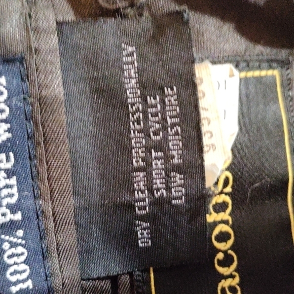 Burberrys Vintage 1970s 1980s brown gingham tailored sport coat 100% Pure Wool - Picture 11 of 17